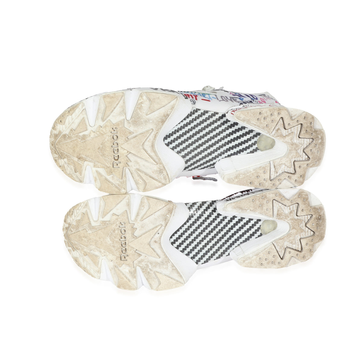 Vetements x InstaPump Fury Graffiti - White