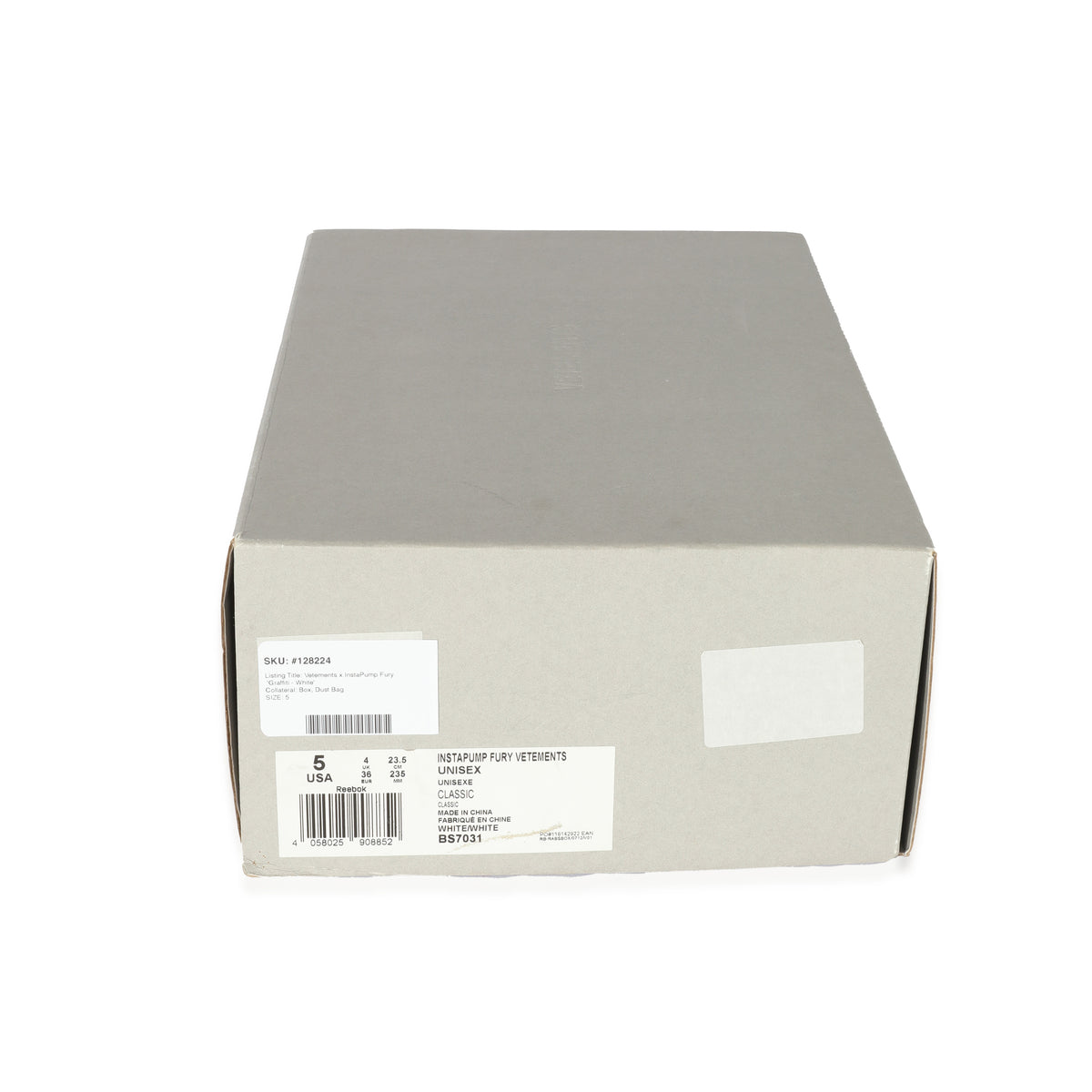 Vetements x InstaPump Fury Graffiti - White