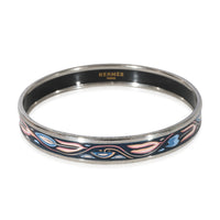 Blue Pink Printed Enamel Narrow Bracelet 67