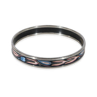 Blue Pink Printed Enamel Narrow Bracelet 67