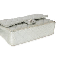 Chanel 21K Glitter Caviar Medium Classic Double Flap Handbag Handbag box