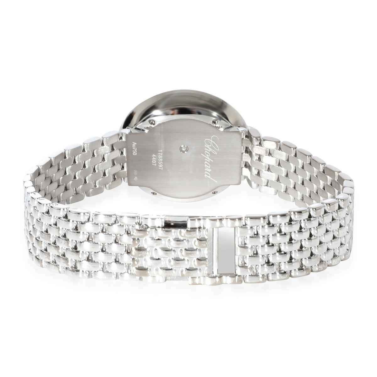 Chopard Happy Diamond 204407 1003 Women's Watch in 18kt White Gold bv