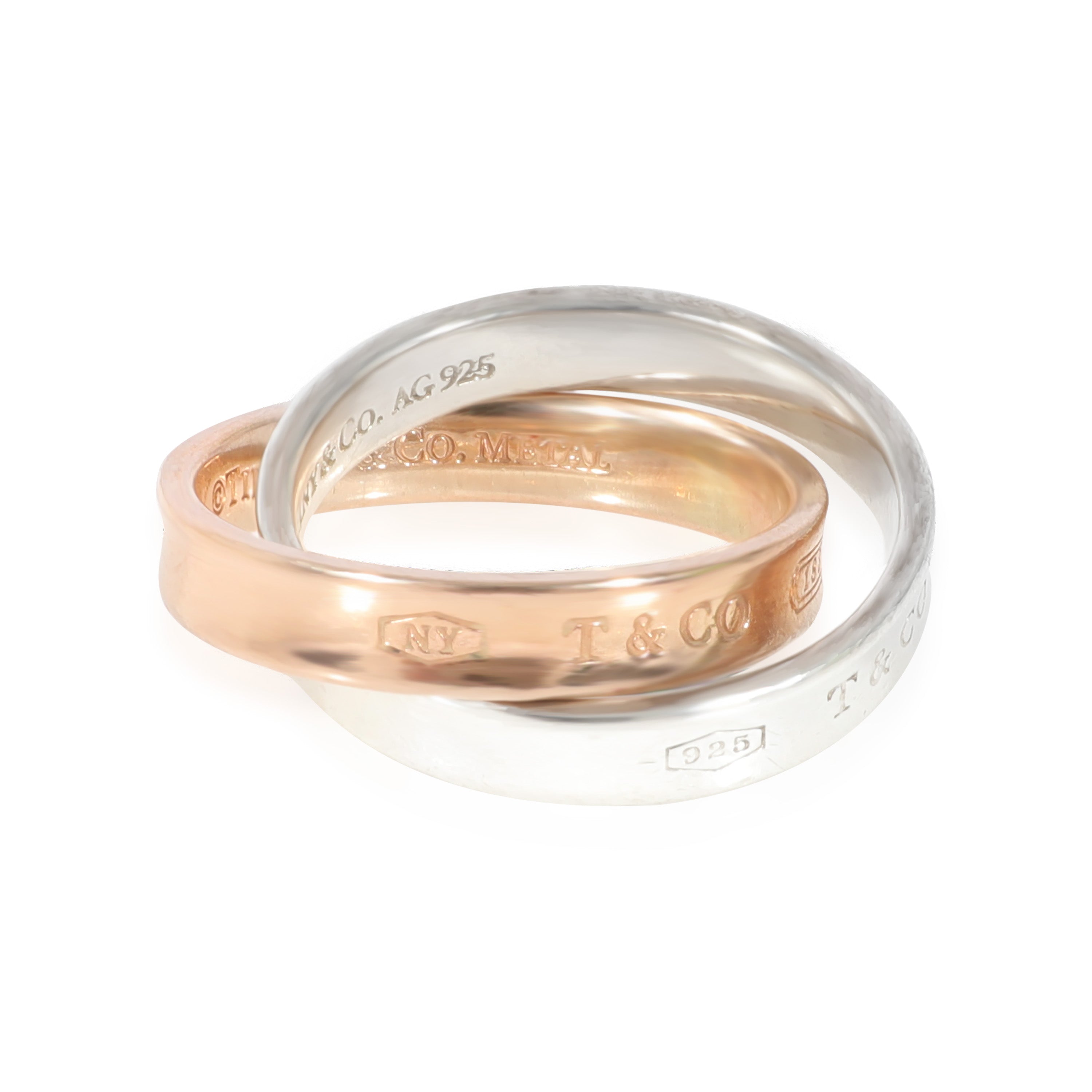 Tiffany & Co. Interlocking Circles Ring in Sterling Silver