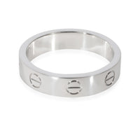 Love Wedding Band, 1 Diamond (White Gold)