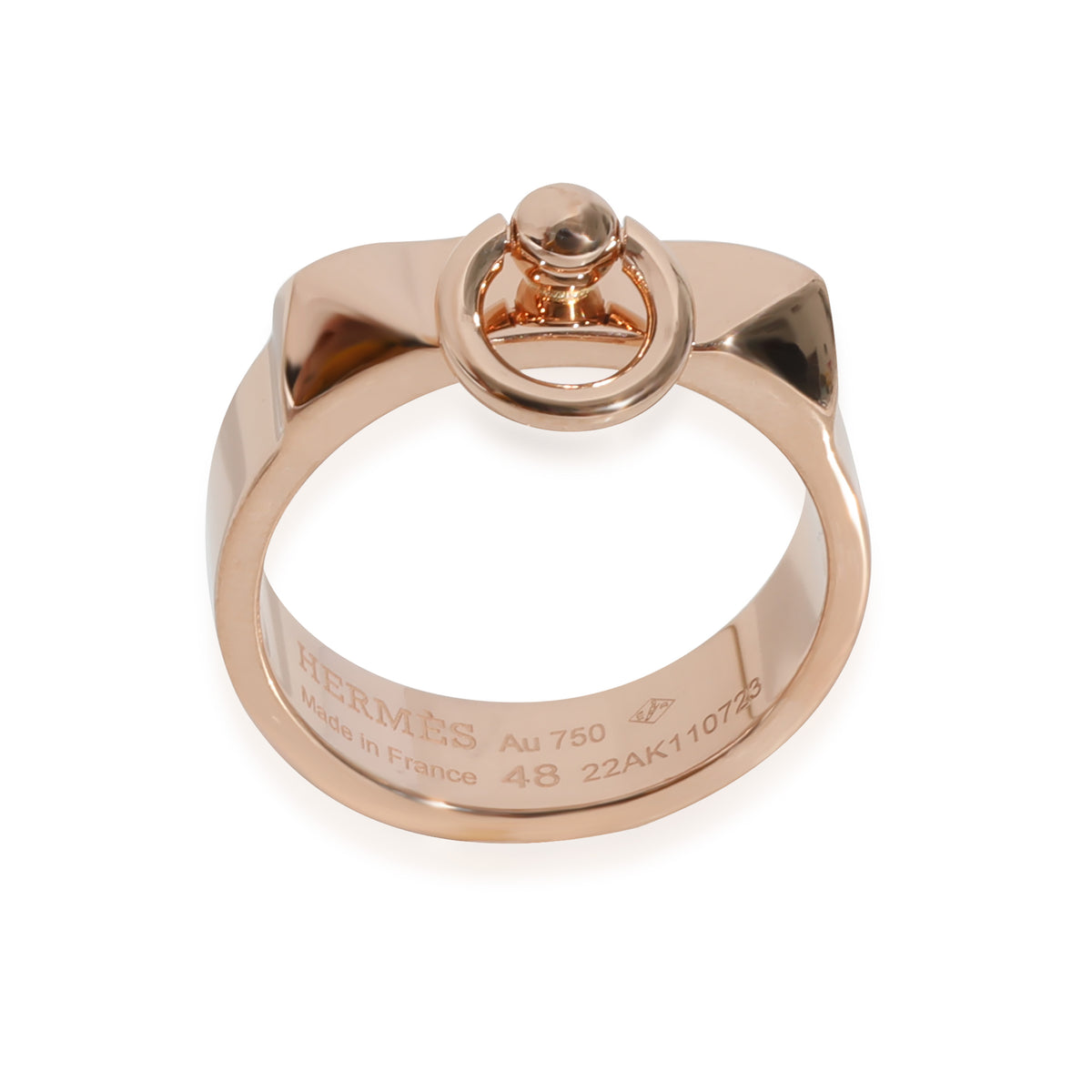 Collier de Chien Band in 18k Rose Gold