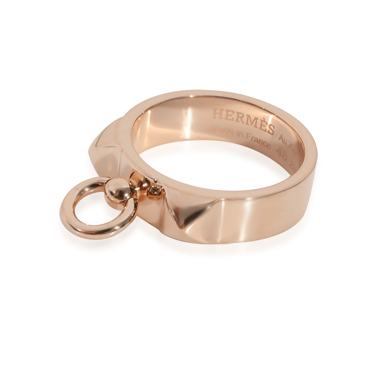 Collier de Chien Band in 18k Rose Gold