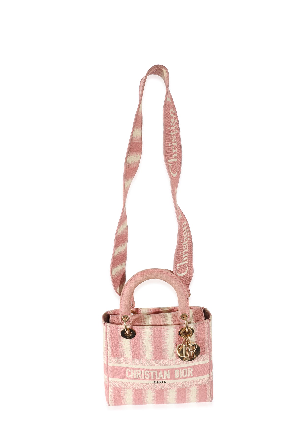 Pink Canvas Medium D-Stripes Lady D-Lite