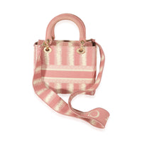 Pink Canvas Medium D-Stripes Lady D-Lite