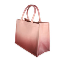 Pink Gradient Leather Medium Book Tote