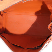 Hermès Feu Togo Retourne Kelly 35 PHW Handbag ad1