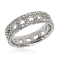 Tiffany True Diamond Ring in 18k White Gold 0.99 CTW