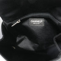 Chanel Black Satin Vintage Reissue Mini Flap