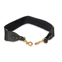 Christian Dior Navy Canvas Logo Embroidered Strap pv