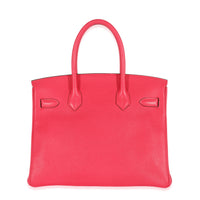 Clemence Rose Extreme Birkin 30 GHW