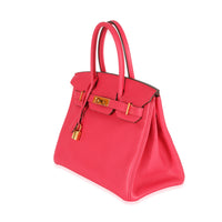 Clemence Rose Extreme Birkin 30 GHW