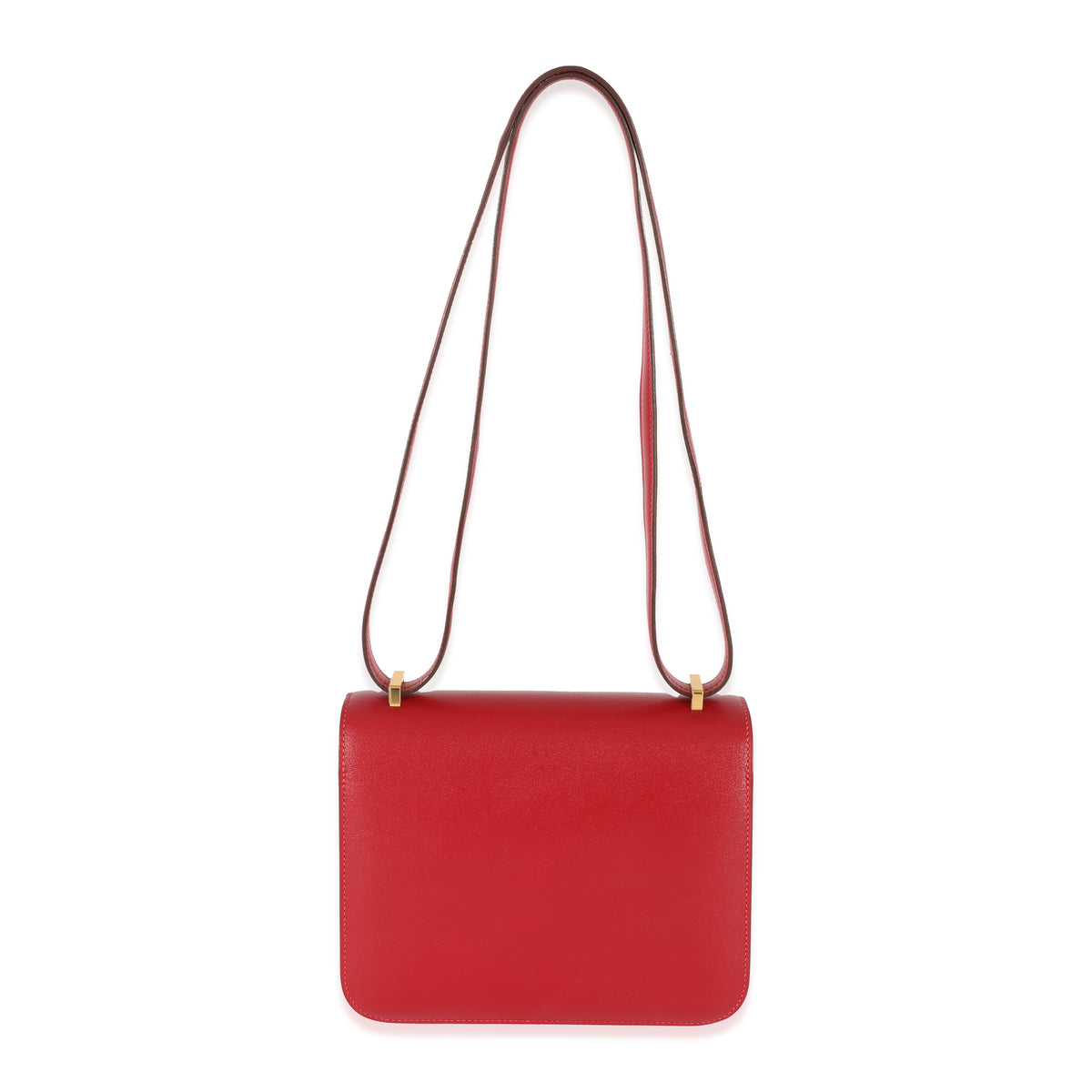Hermès Rouge Casaque Swift Constance 18 GHW Handbag pv