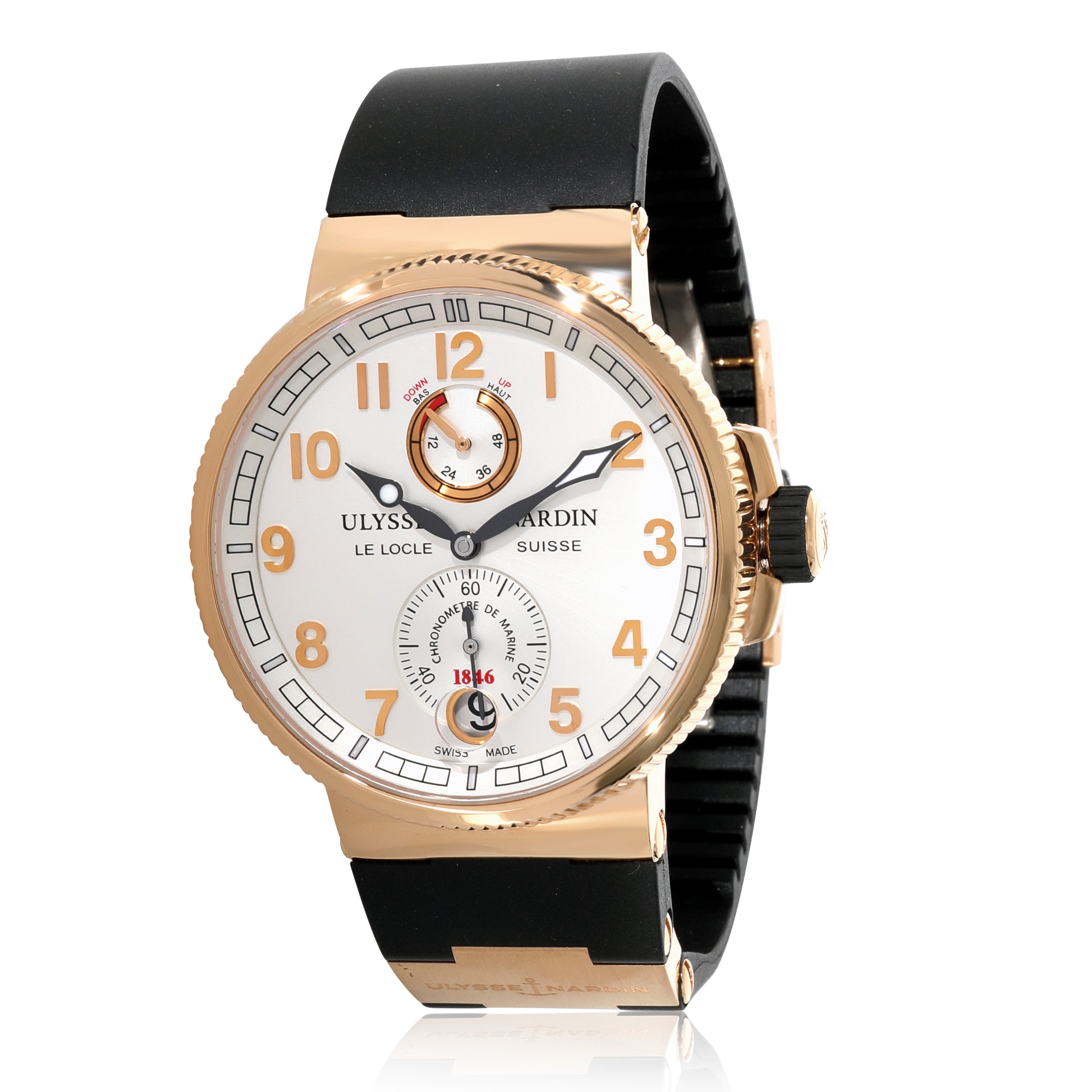 Ulysse Nardin Marine Chronometer 1186-126-3-61 Men
