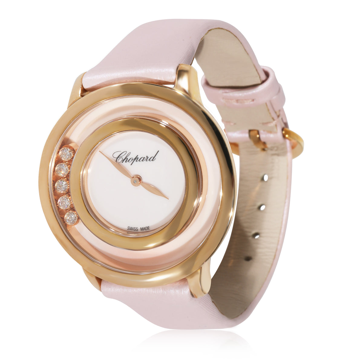 Happy Diamonds 209429-5106 Womens Watch in 18kt Rose Gold