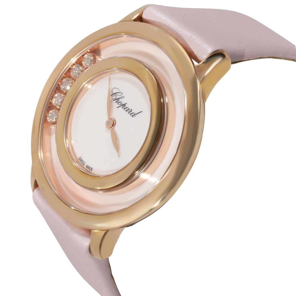 Happy Diamonds 209429-5106 Womens Watch in 18kt Rose Gold