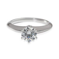 0.93 ct Round Brilliant Diamond Engagement Ring