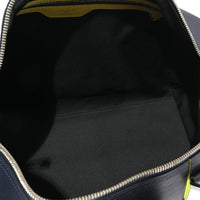 Marine Epi Leather Patchwork Graphite Keepall 50