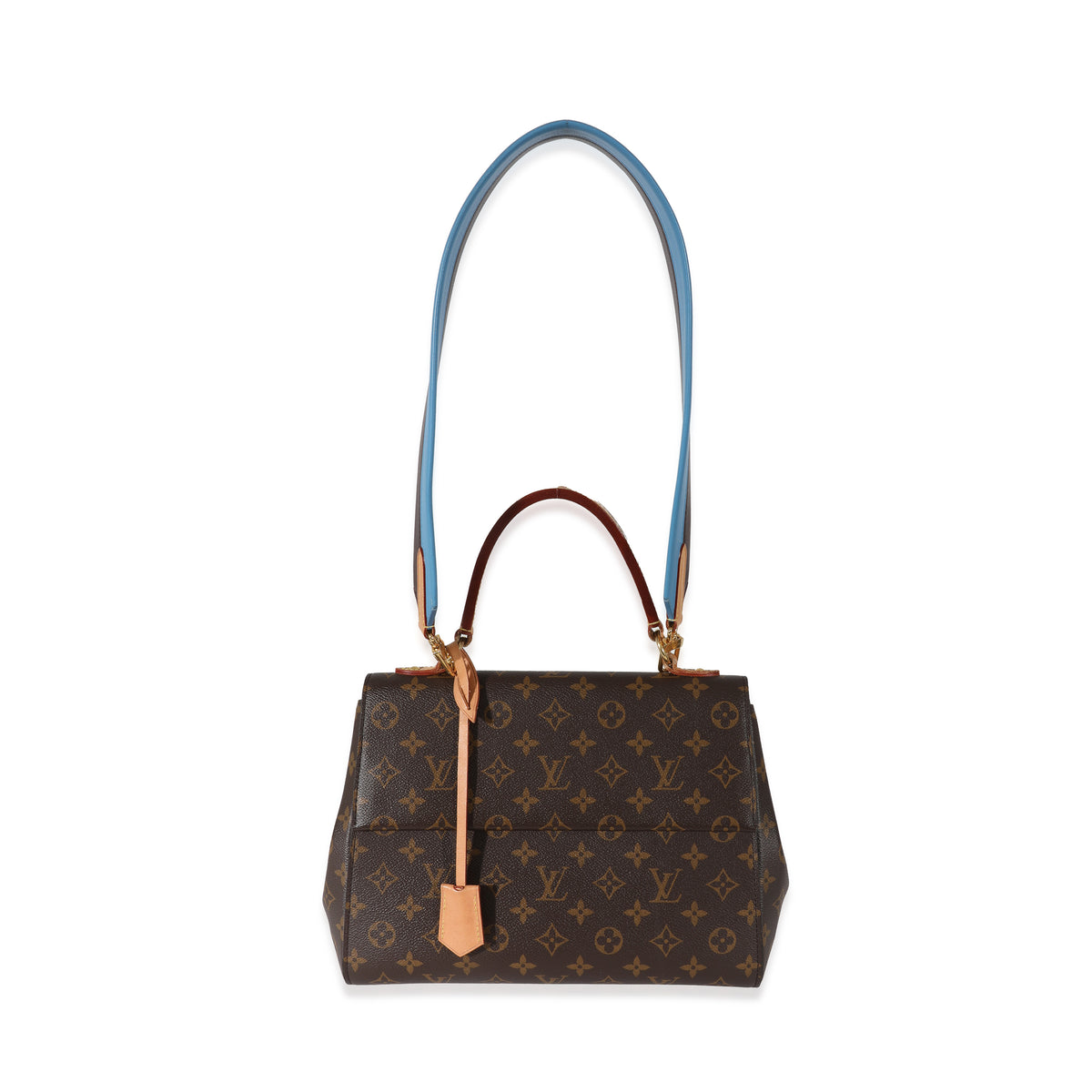 Monogram Canvas Blue Glacial Cluny MM