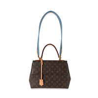 Monogram Canvas Blue Glacial Cluny MM