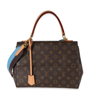 Monogram Canvas Blue Glacial Cluny MM