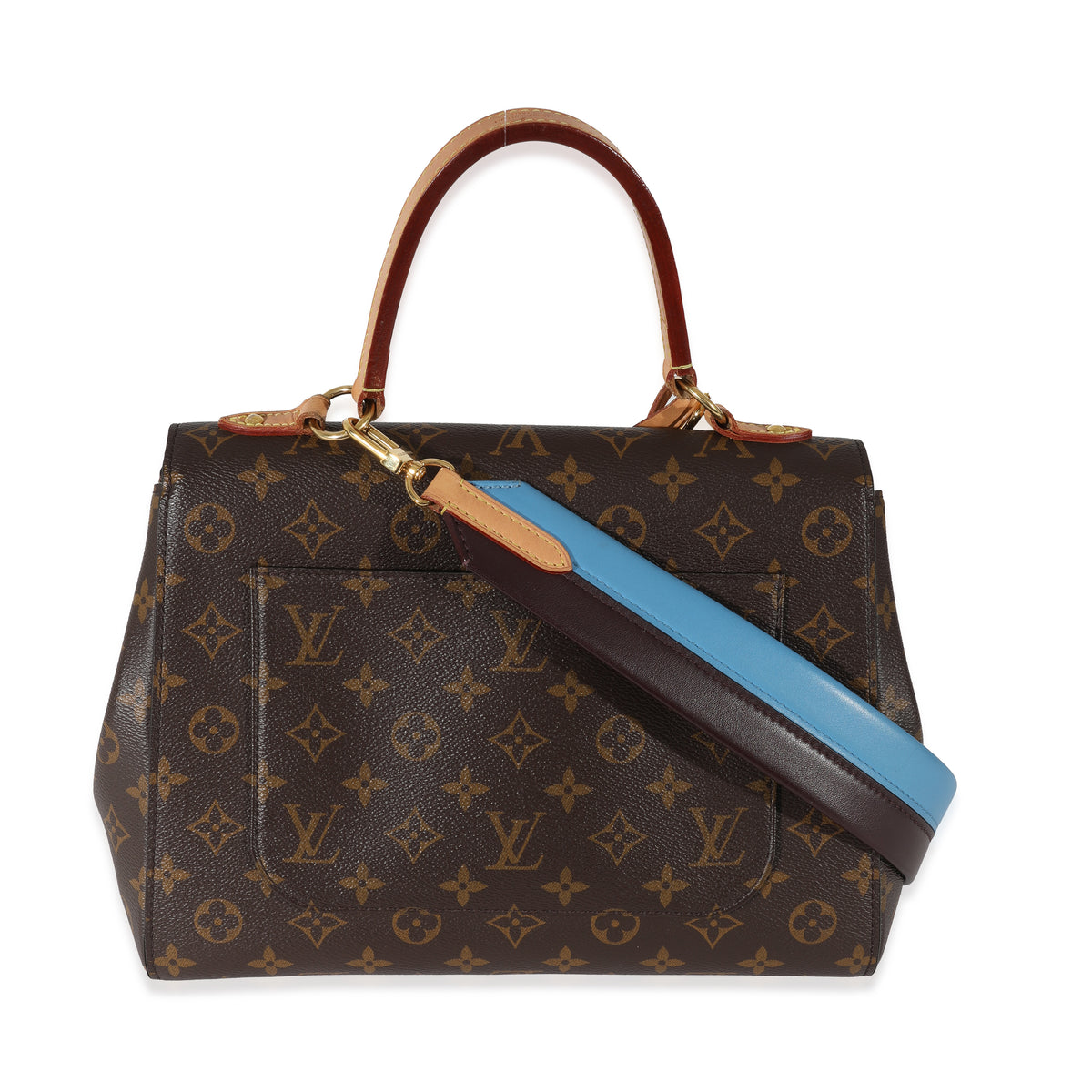 Monogram Canvas Blue Glacial Cluny MM