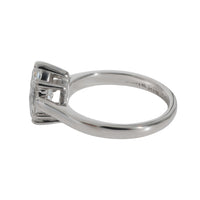 Marquise Solitaire Diamond Ring in Platinum E VVS2 1.22 CTW