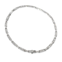 Atlas Diamond Collar Necklace in 18k White Gold 1.5 CTW