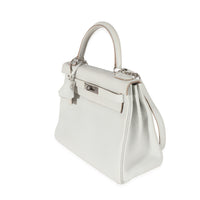 Hermès Gris Perle Togo Retourne Kelly 28 PHW Handbag sv