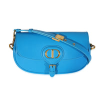 Blue Leather Bobby East West Horizon Bag