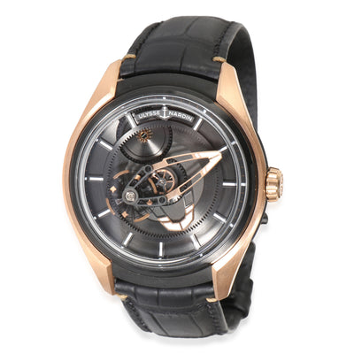 Freak X 2305-270 Mens Watch in 18kt Titanium/Rose Gold