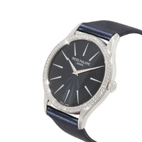 Calatrava 4897G-001 Women's Watch in 18kt White Gold