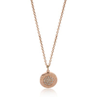 Bvlgari Diamond Necklace in 18k Rose Gold 0.34 CTW