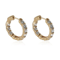 Diamond In and Out Hoops in 14K Yellow Gold (3.88 CTW)