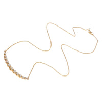 Diamond Smile Necklace in 14K Yellow Gold (1.00 CTW G-H/SI)