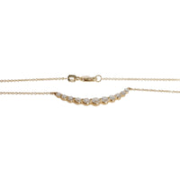 Diamond Smile Necklace in 14K Yellow Gold (1.00 CTW G-H/SI)