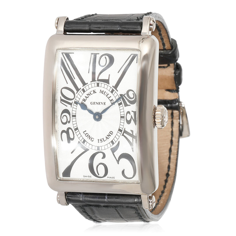 Long Island 950 QZ Unisex Watch in 18kt White Gold