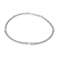 5 mm Metro  Necklace in 14k Yellow Gold/Sterling Silver