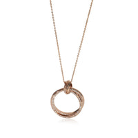 Paloma Picasso Diamond Melody Pendant in 18k Rose Gold 0.40 CTW