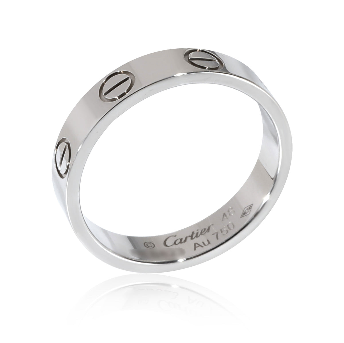 Love Wedding Band (White Gold)