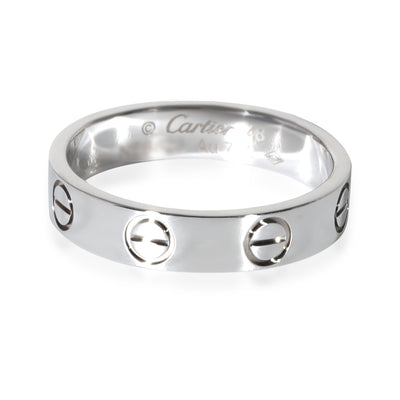 Love Wedding Band in 18k White Gold