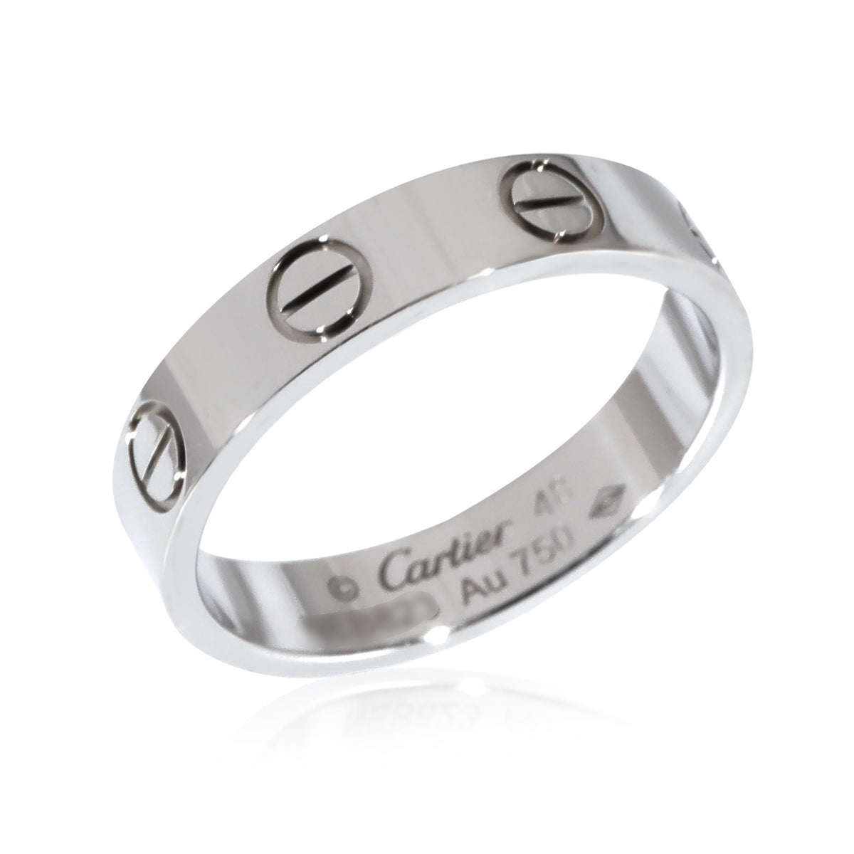 Love Wedding Band (White Gold)