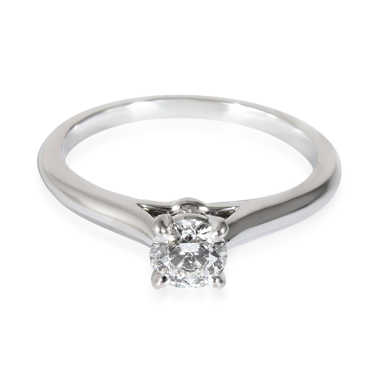 1895 Diamond Engagement Ring in  Platinum E VS2 0.31 CTW