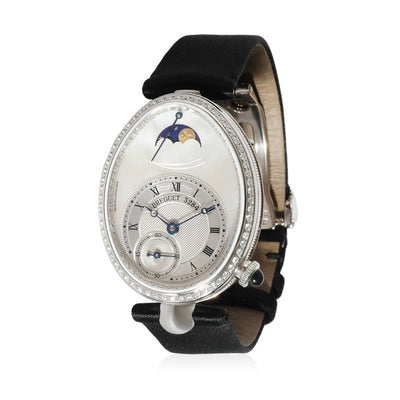 Queen of Naples 8908BB/52/864D00D Womens Watch in 18kt White Gold