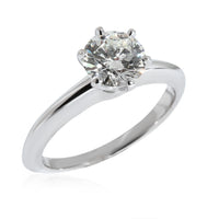 Tiffany Setting Engagement Ring in  Platinum I VVS1 1.19 CTW