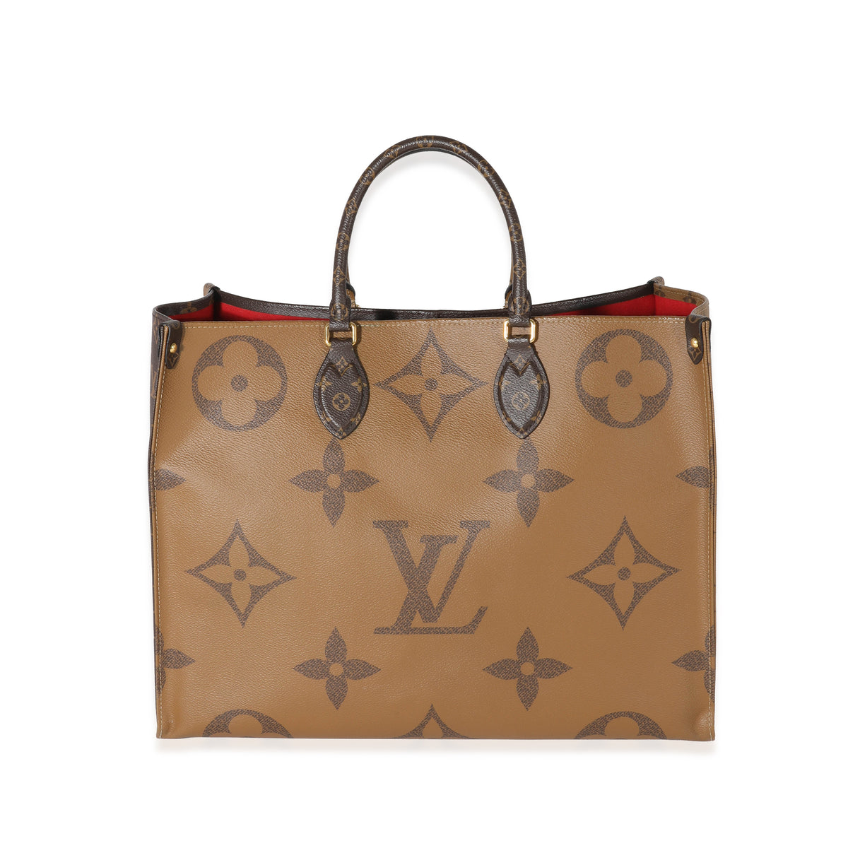 Reverse Giant Monogram Canvas OnTheGo GM