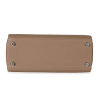 Hermès Beige De Weimar Swift Retourne Kelly 25 PHW Handbag stamp